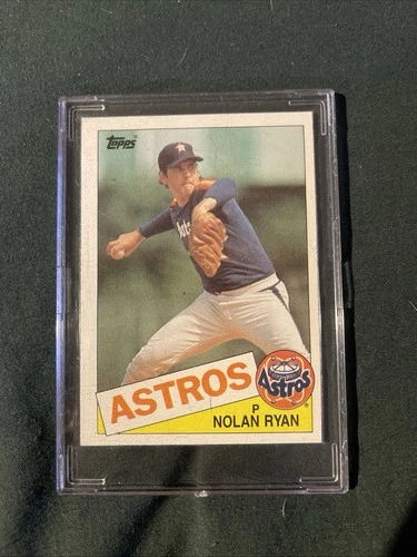 1985 Topps #760 Nolan Ryan Houston Astros 🔥🔥🔥