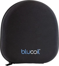 Blucoil Portable Hard Shell Case for Headphones and Headsets (Large)