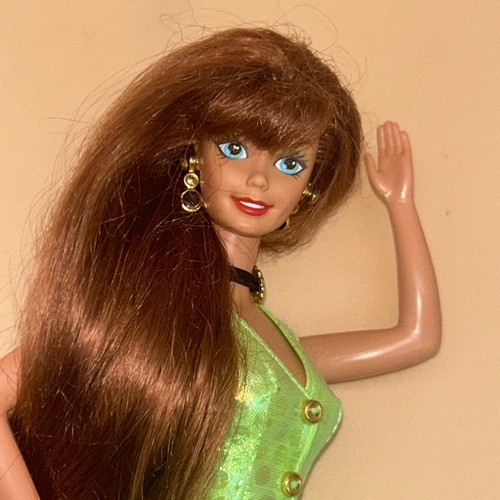 Barbie Cut And Style Midge Puppe rote Haare Vintage 1994 EUC mit Schmuck & Outfit - Bild 15 von 24