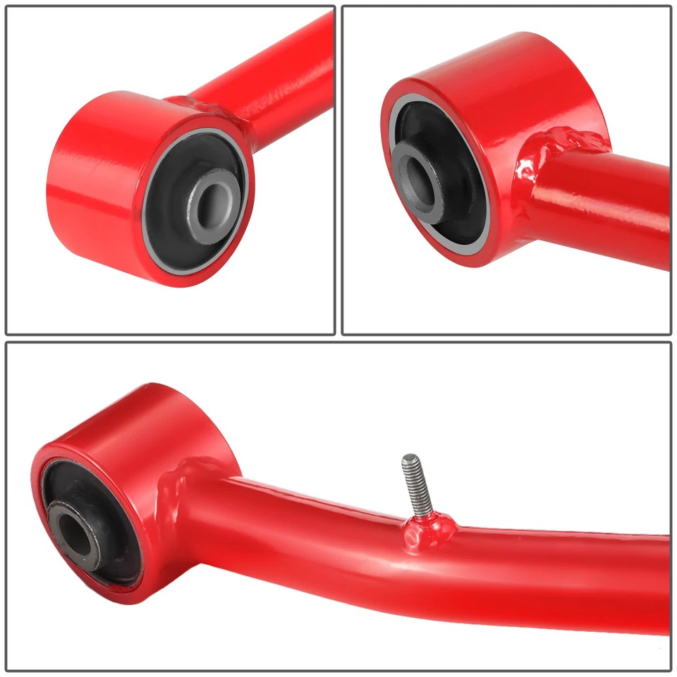 Brazos de control superiores delanteros rojos para Cadillac Escalade Chevy Silverado 2007-2015 Foto 4 de 4