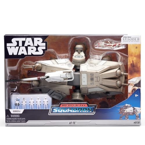 Star Wars Micro Galaxy Squadron at-TE - 9-inch Six-Legged Vehicle