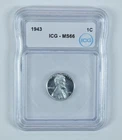 1943 Lincoln Wheat Cent MS66 ICG *6090