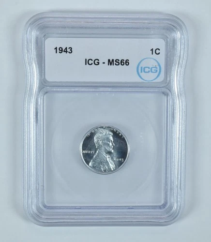 1943 Lincoln Wheat Cent MS66 ICG *6090