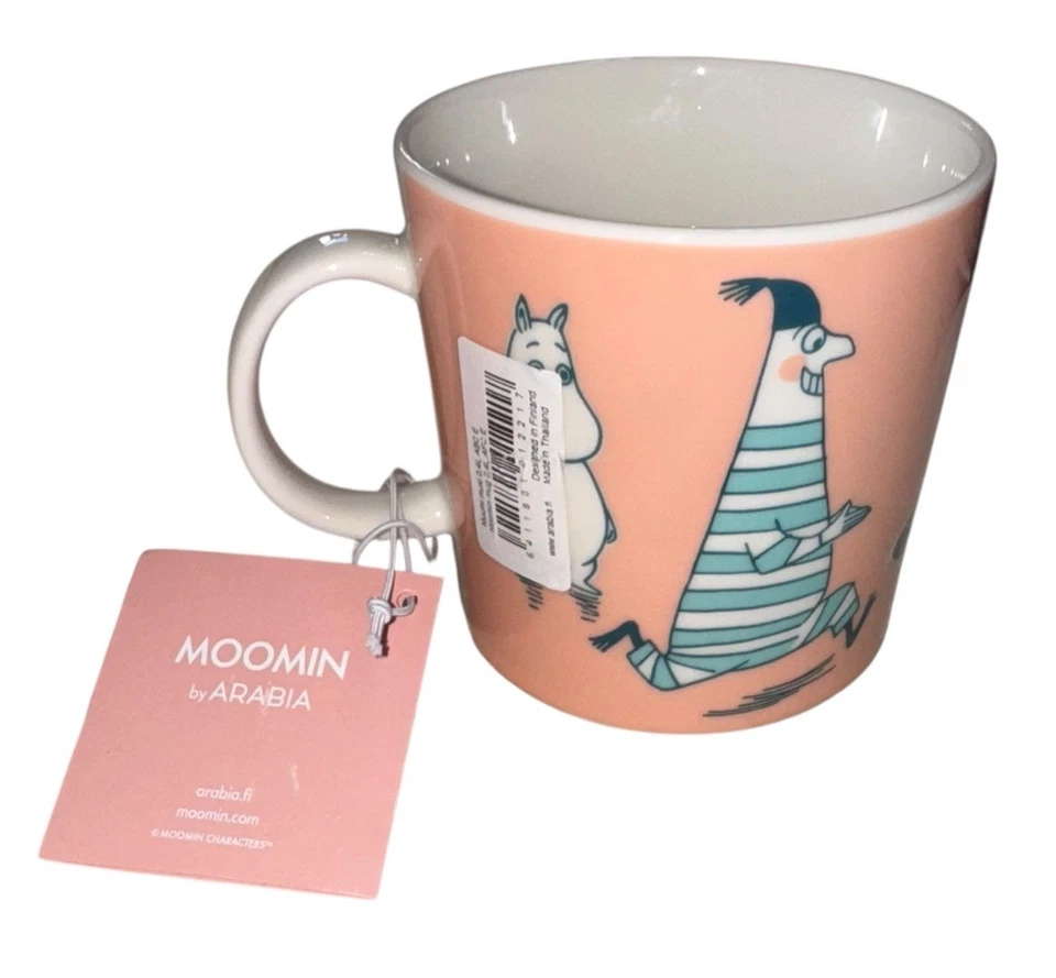 Arabia Alphabet Moomin Mug E Coffee Mymble Muumi Muki Finland Tove Jansson NWT - Image 3 of 4
