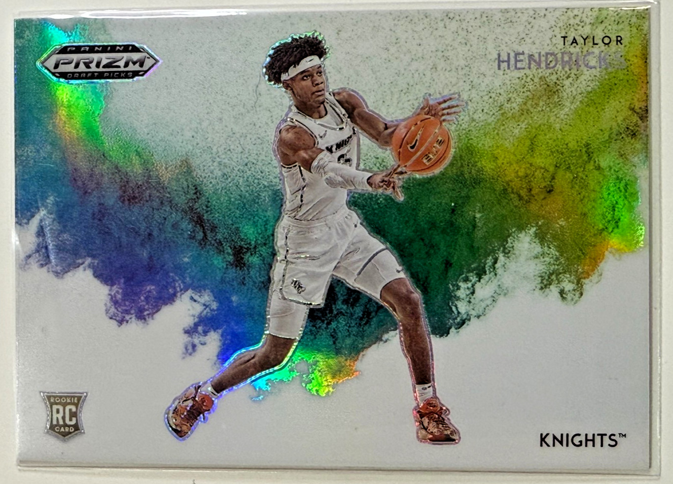 2023 Panini Prizm Draft Picks TAYLOR HENDRICKS color blast SP!