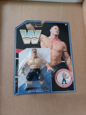 wwe mattel retros  series  1  john cena   sticker error variant  moc