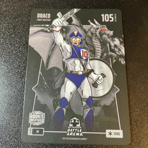 2024 Bo Jackson Battle Arena Steel Drake Maye Rookie Draco #90