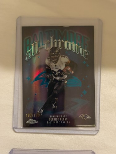2025 Topps Chrome Derrick Henry Refractor (RAW)