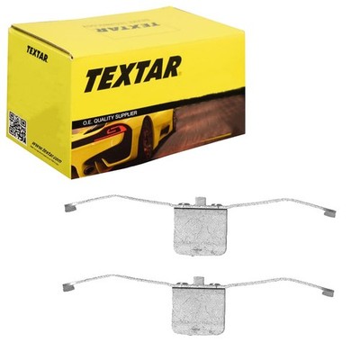 TEXTAR KLAMMERN BREMSSATTEL BREMSBELÄGE VORDERACHSE für AUDI A3 A4 A6 A8 TT