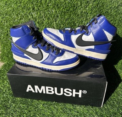 Size 11.5 - Nike Dunk High AMBUSH Deep Royal