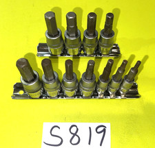 Cornwell Tools 11 Piece Sae. Metric Multi Drive Short Hex Socket Driver Set