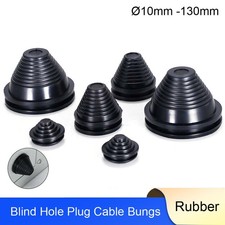 Blanking Grommets Rubber Grommet Closed Blind Hole Plug Cable Bungs Ø10mm -130mm