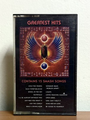 Journey Greatest Hits Cassette Tape w/ Lyrics Sheet 