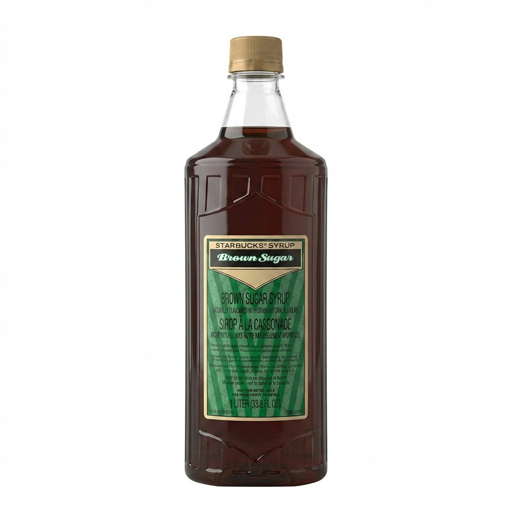 Starbucks Brown Sugar Syrup 1L Bottle with Dispensing Pump