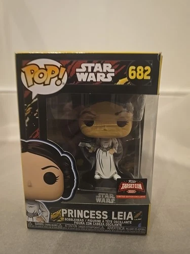 Funko Pop! Princess Leia #682 Special Edition Star Wars Bobble Head