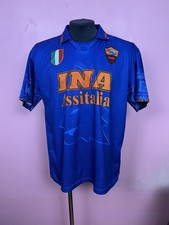 Roma totti soccer jersey vintage 10 football blue men's XL 
