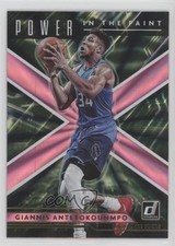 2021 Panini Donruss Power in the Paint Holo Pink Laser Giannis Antetokounmpo fm0