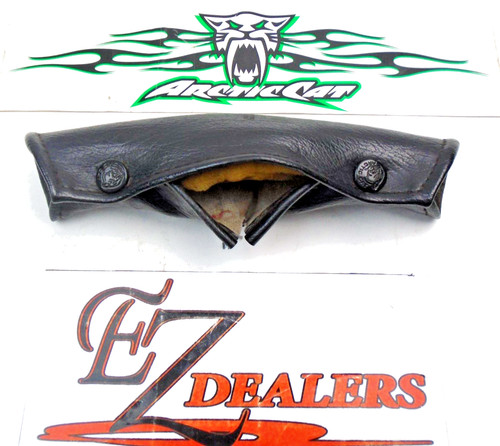 Kitty Cat Snowmobile Handle Bar Pad Black Fits All Years OEM Arctic Cat
