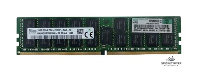 Lot of 6 - SK Hynix HMA42GR7MFR4N-TF 16GB 2Rx4 PC4-2133P DDR4 ECC Server RAM - Image 1 of 2