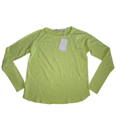 Rich&Royal Longsleeve Sweatshirt Damen Gr S Lime Grün Sommer Langarm NEU - Bild 1 von 3