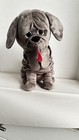 Harry Potter Fang Neapolitan Mastiff Hagrids Dog Plush Stuffed Animal 12" Euc