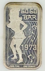 1973 Ceeco Go Go Bar .999 Fine Silver One Ounce Bar A17