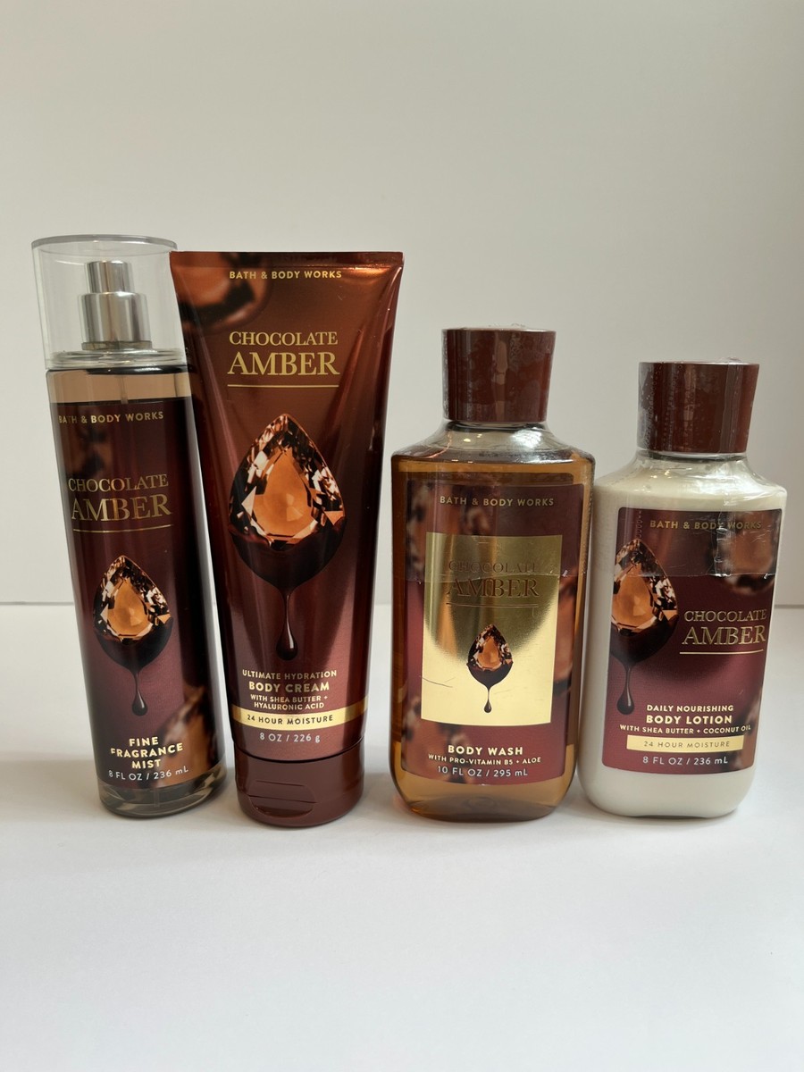 Bath & Body Works CHOCOLATE AMBER You Choose one Mist /Lotion