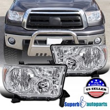Fit 2007-2013 Toyota Tundra 2008-2017 Sequoia 12-14 Replacement Headlights Lhrh