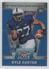 2016 Panini Prizm Collegiate Draft Picks Blue Kyle Carter #151 1t6