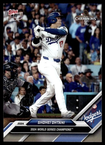 Shohei Ohtani 2024 Topps Now World Series #WS-2 Dodgers 