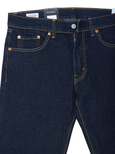 Levis 514 Mens Slim Straight Fit Comfort Stretch Denim Jeans Bottom Pant Zip Fly - Picture 15 of 22
