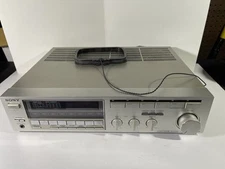 SONY STR-VX4 W/ BOX STEREO RECEIVER / TUNER AMPLIFIER AM/FM PHONO FOR PARTS READ