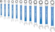 Park MWR-SET Metric Ratchet Wrench Set - Chrome Vanadium Steel, Precision