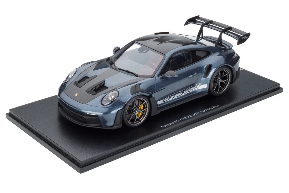 EN STOCK Spark 1/18 Porsche 911 992 GT3 RS Weissach PTS Yachting Blue Limitado a 125 Foto 2 de 4