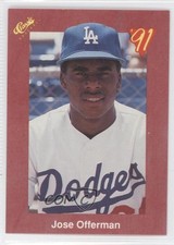 1991 Classic Update Red Travel Edition Jose Offerman #T37 1d5
