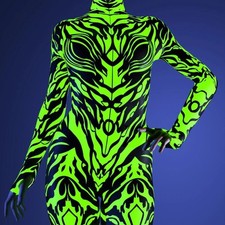 New Tights 3D Digital One-piece Play Costume