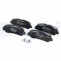 Delphi LP3275 Bremsbelagsatz, Scheibenbremse FüR Renault