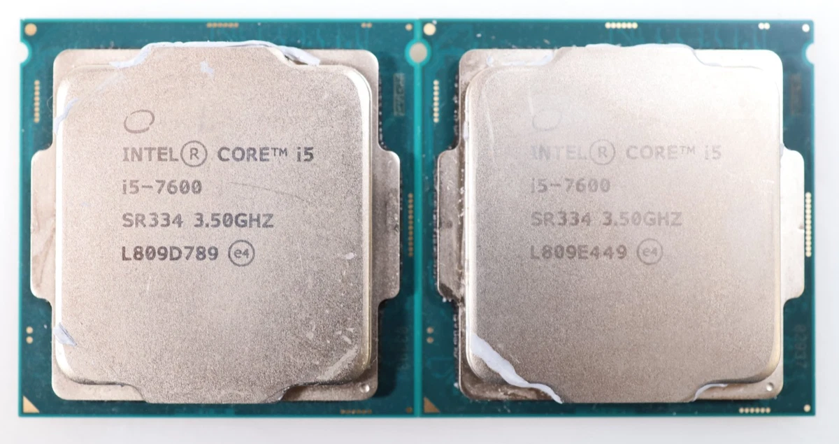 Intel Core i5-7600 Processor Model Computer Processors (CPUs) for