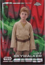 2024 Topps Chrome Star Wars - Blaster Red RayWave Refractor 70 Luke Skywalker