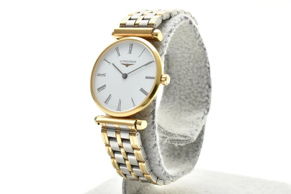 *CASI COMO NUEVO* Reloj Longines La Grande Classique Blanco L4.209.2 Cuarzo Damas Foto 3 de 4
