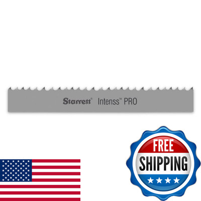 Starrett Intenss Pro Band Saw Blade Bimetal Intenss Tooth Raker Set Positive