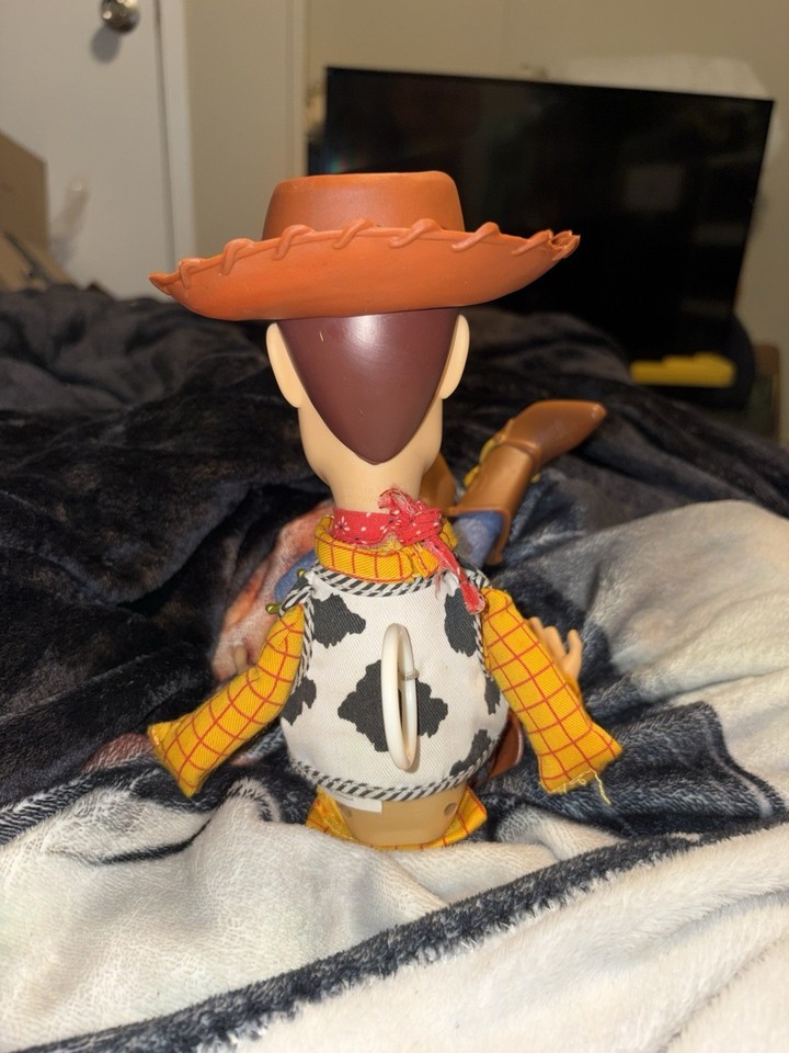 Toy Story Sheriff Woody Pull String Talking Doll by Thinkway Toys | eBay