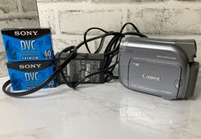 Canon ZR500 MiniDV Digital Camcorder Bundle Tested Charger 2 Sealed SONY Tapes