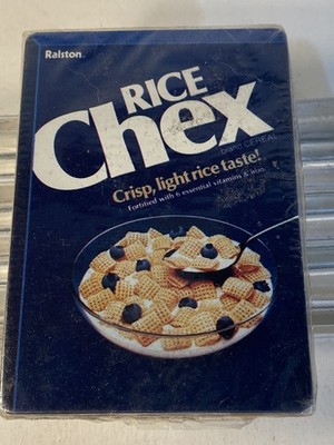 Vintage Rice Chex Sealed Deck Playing Cards Needs Milk Ralston Hoyle