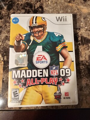 Madden NFL 09: All-Play (Nintendo Wii, 2008) CIB Complete Tested Works ...