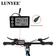 Electric Bike S866 24V 36V 48V LCD Display For E-bike Scooter Waterproof Monitor