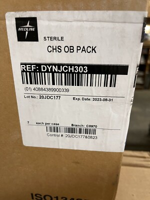 Medline CHS OB Pack Case of 7 Ref # DYNJCH303 
