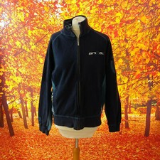 Animal blue full zip 100 cotton Sweatshirt. UK women's size Medium