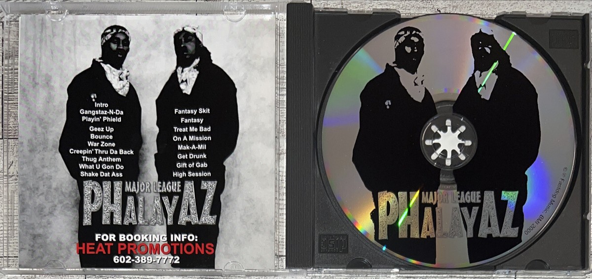 洋楽 MAJOR LEAGUE PHALAYAZ G-RAP G-FUNK MAJOR LEAGUE