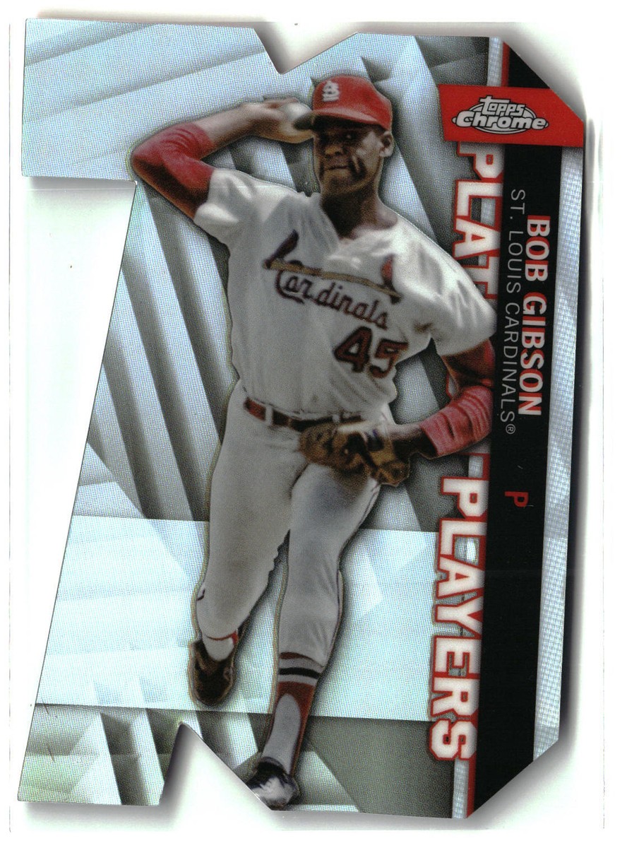 Bob Gibson 2021 Topps Chrome Update CPDC-39 Platinum Player